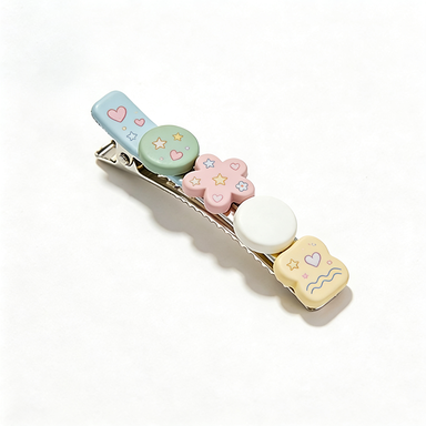 Cute Pastel Cartoon Hair Clip