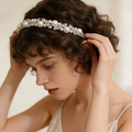 Pearl & Crystal Headband