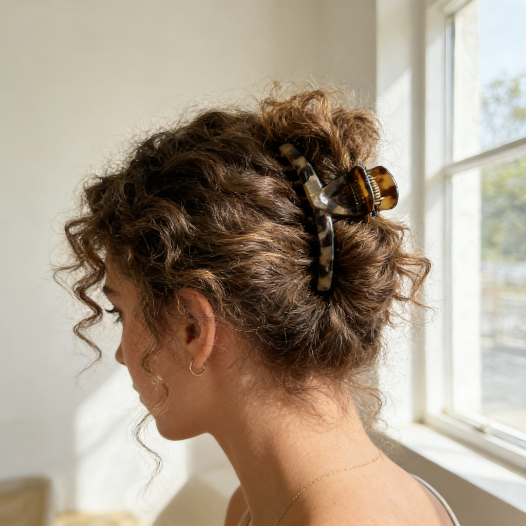 Tortoiseshell Hair Claw Clip
